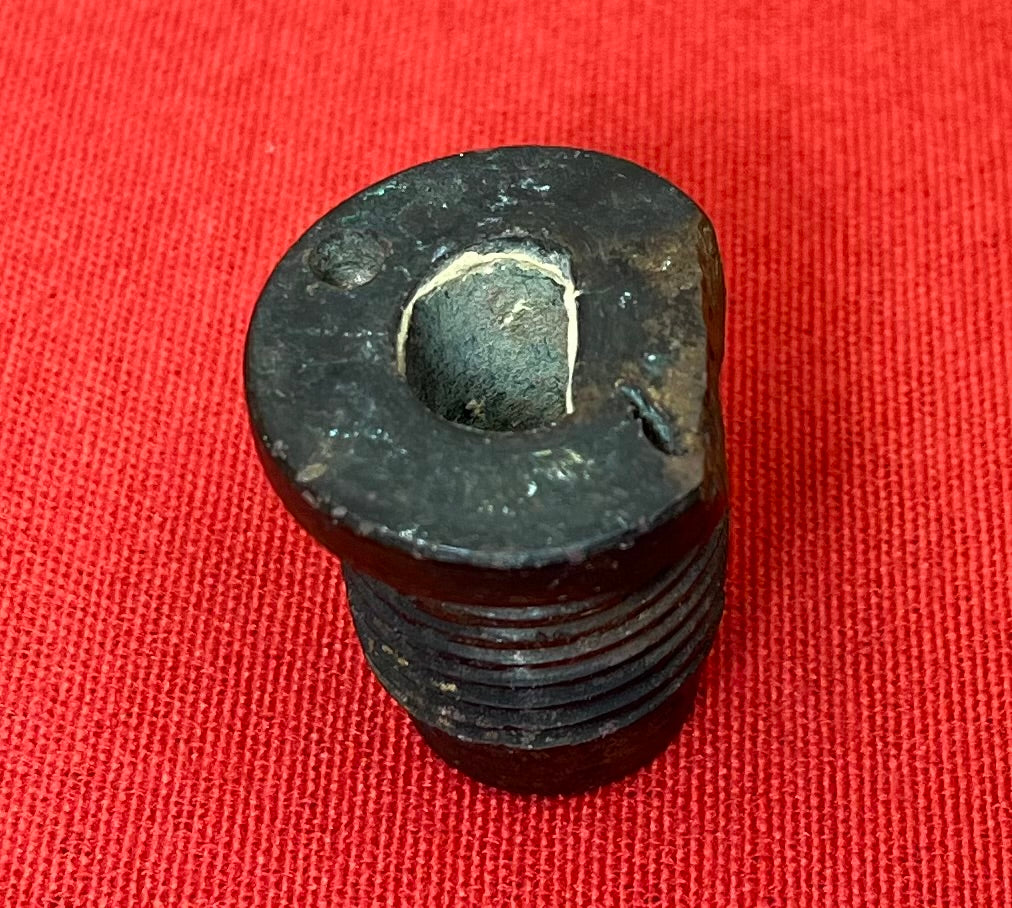Authentic Civil War C.S.A. Artillery Shell Fuse Adapter - Dug Condition