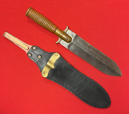 U.S. M1880 Hunting Knife Springfield Armory Spanish-American War Era