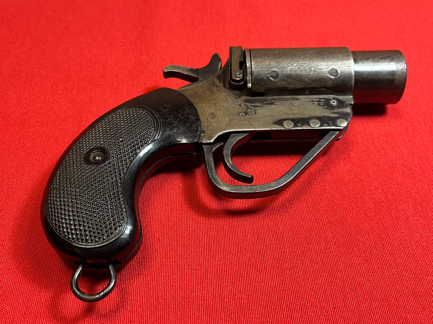 Original British WWII Molins No.2 Mk.5 Flare Signal Pistol for Armored Fighting Vehicles - Circa 1940