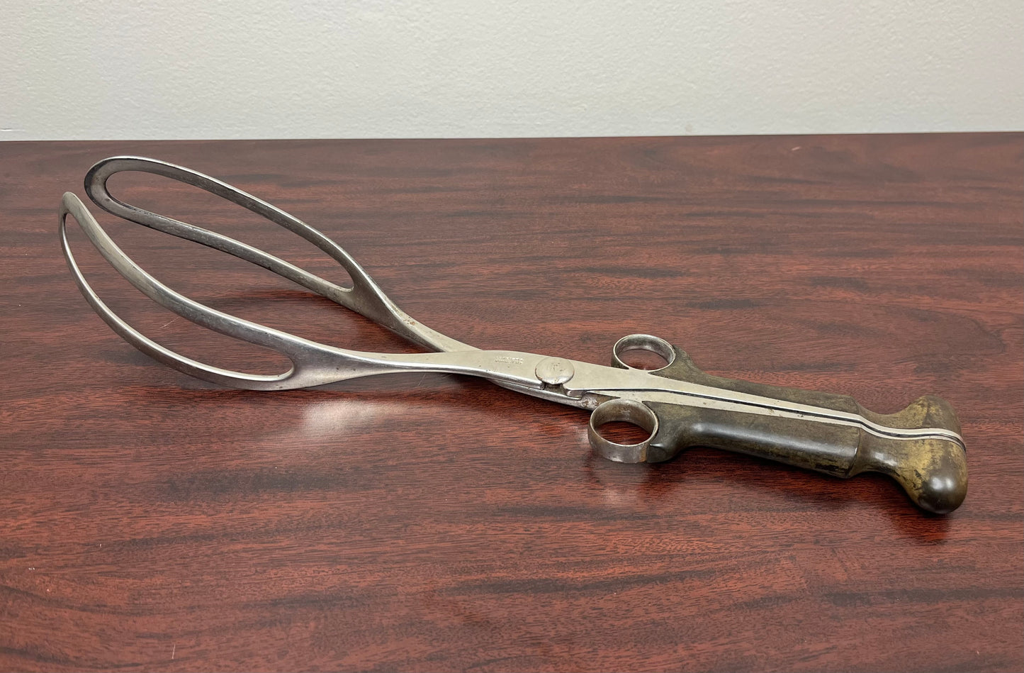 C.1848 OBSTETRICAL BIRTHING FORCEPS BEDFORDS - ANTIQUE MEDICAL (CIVIL WAR ERA) #11