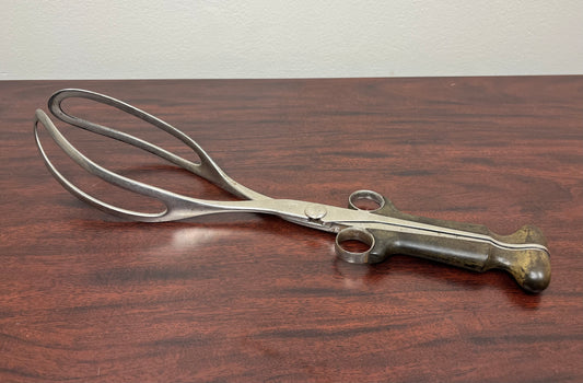 C.1848 OBSTETRICAL BIRTHING FORCEPS BEDFORDS - ANTIQUE MEDICAL (CIVIL WAR ERA) #11