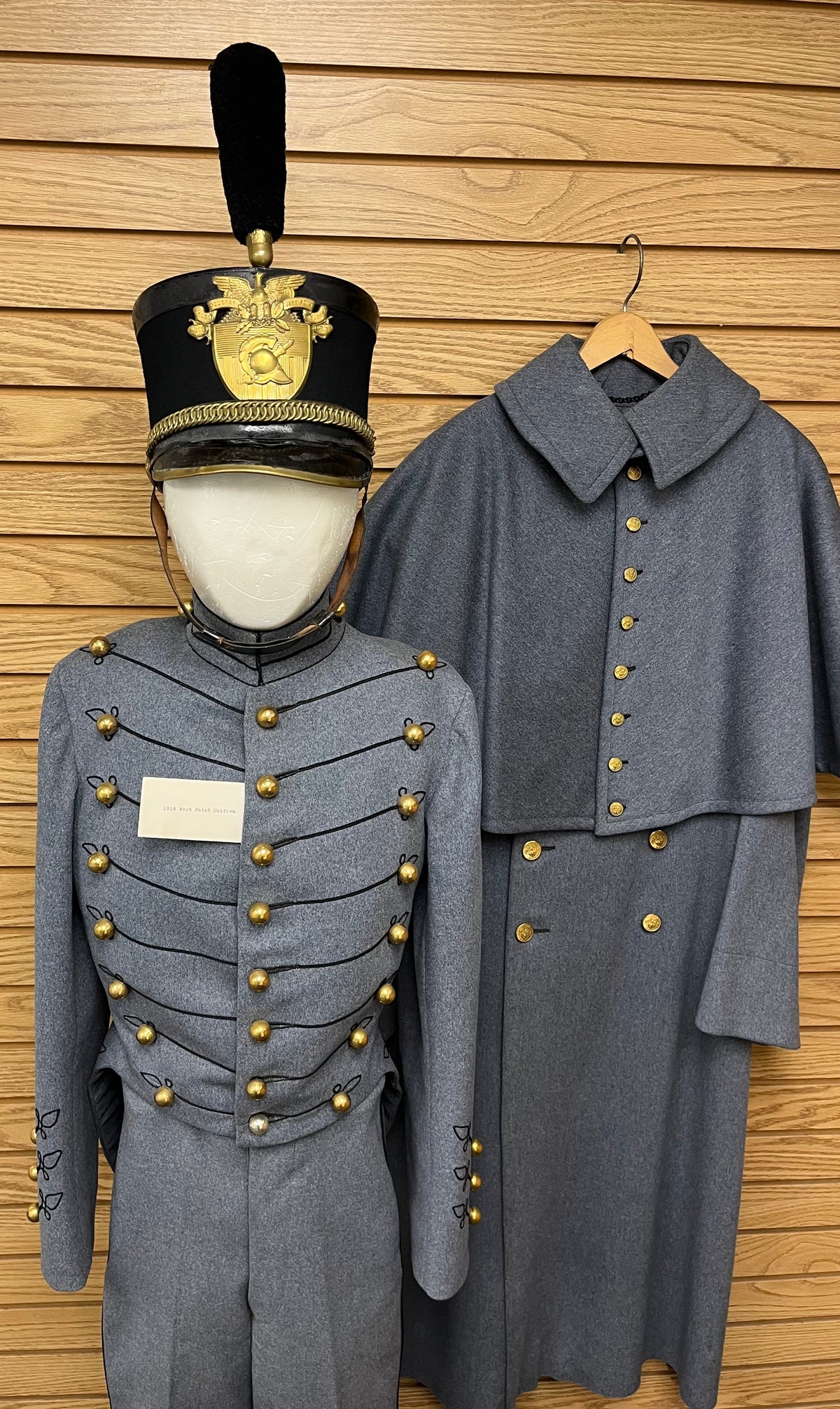 WW1 U.S. West Point Cadet Uniform W/ Cap & Coat Dated 1916 - Stone House Museum