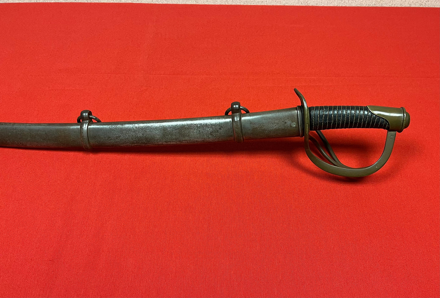 Authentic M1840 U.S. Civil War "Wrist Breaker" Heavy Cavalry Saber/Sword by W. Clauberg Solingen