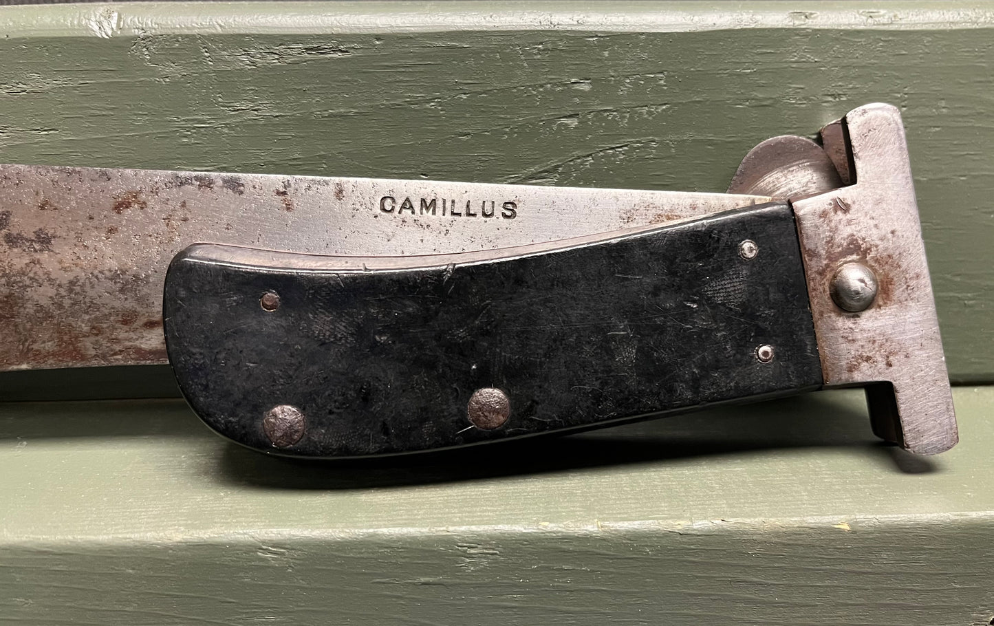 WW2 USAAF SURVIVAL KNIFE / FOLDING MACHETE ￼