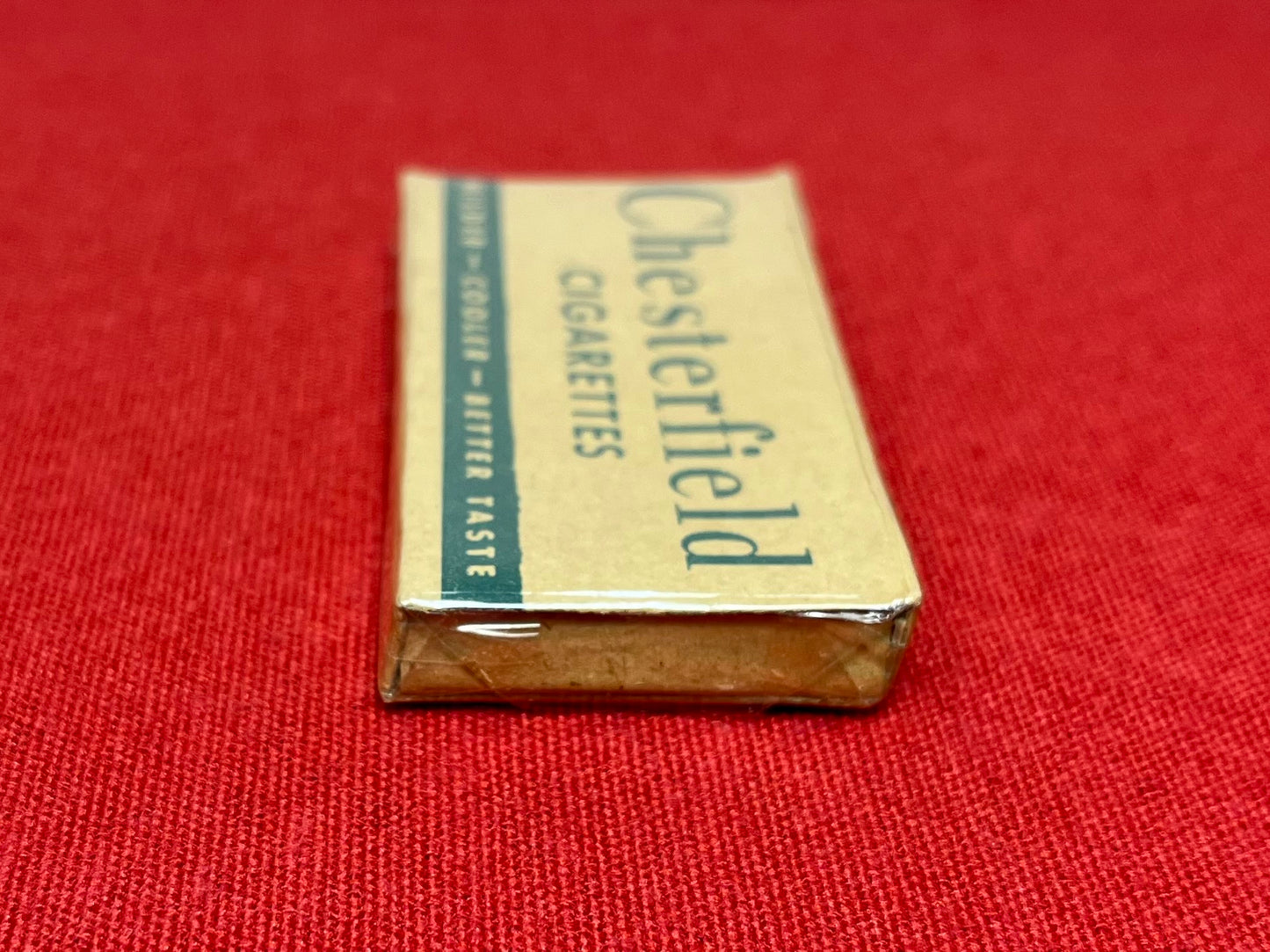 ORIGINAL WWll U.S. ISSUED CHESTERFIELD CIGARETTES K-RATION PACK