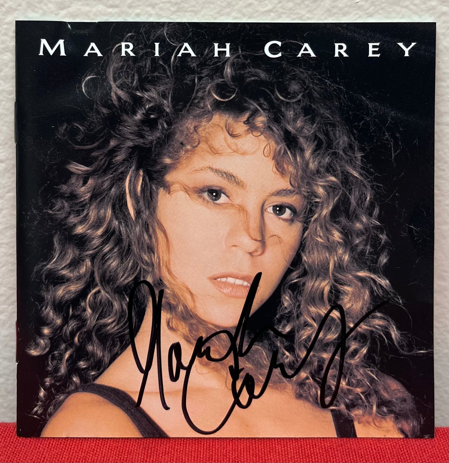 Mariah Carey - Hand Signed CD Insert Self-Titled 1990