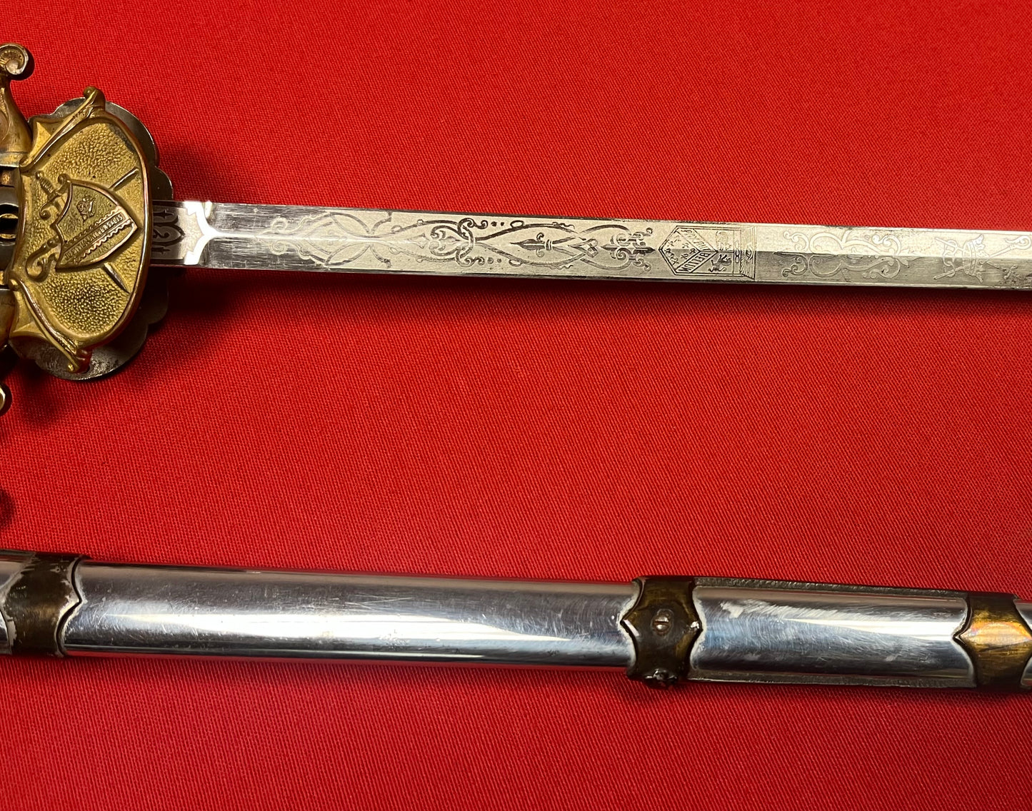 1880-90’s Patriarchs Militant Fraternal Order Sword Odd Fellows Named