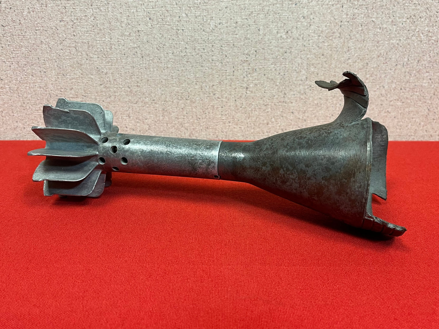 WW2 M34 Chemical Mortar Round Shrapnel Half - Dated 1942