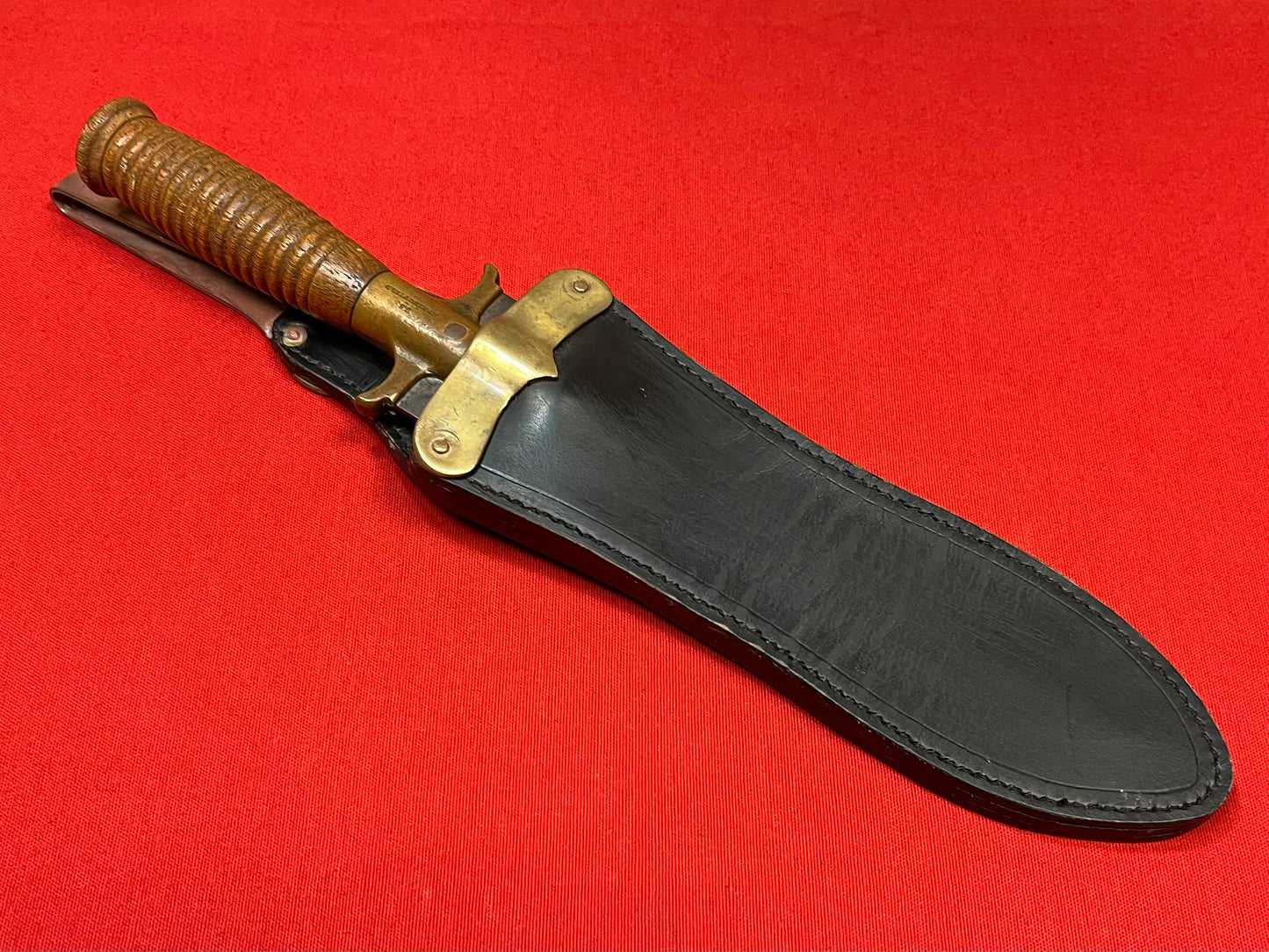 U.S. M1880 Hunting Knife Springfield Armory Spanish-American War Era