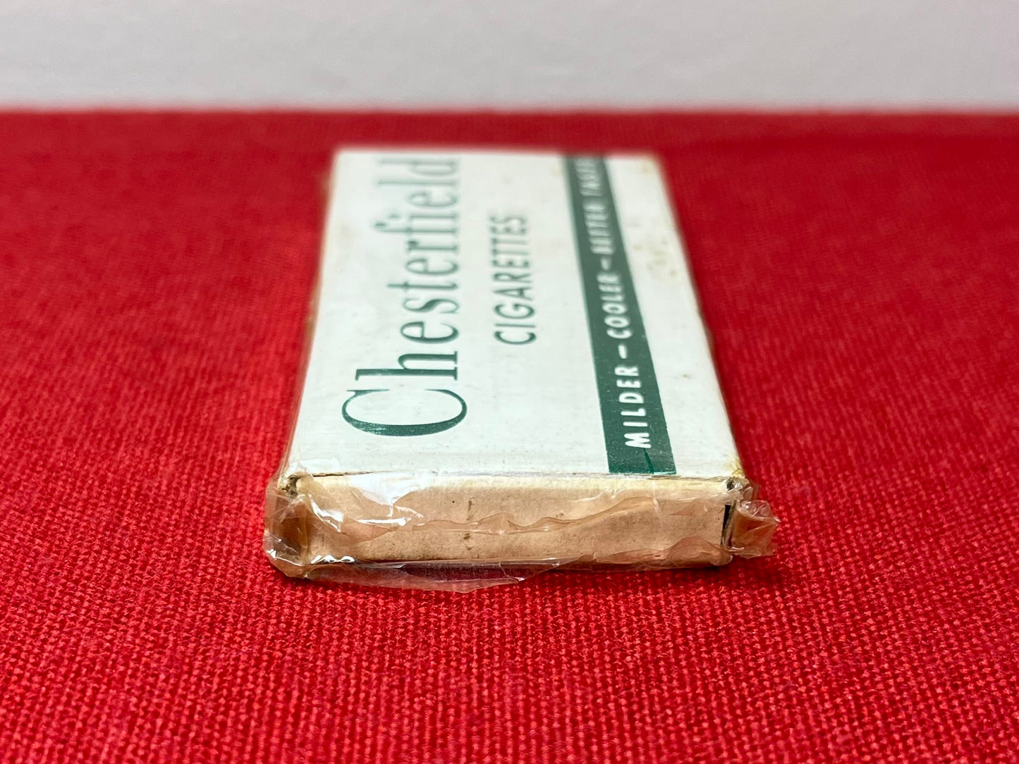 ORIGINAL WWll U.S. ISSUED CHESTERFIELD CIGARETTES K-RATION PACK