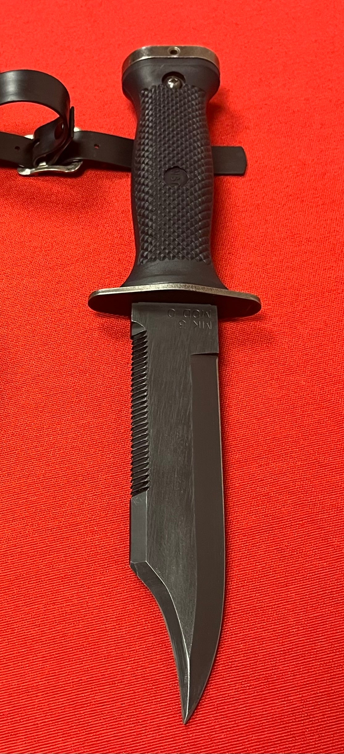 USN Navy Seal Mark 3 MK3 Mod 0 Diving/Survival Knife-Early Model