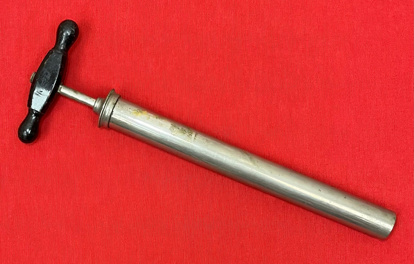 1800’s Obstetric Trephine Trepanning Drill W/ Wooden Handle-Antique Medical Equipment