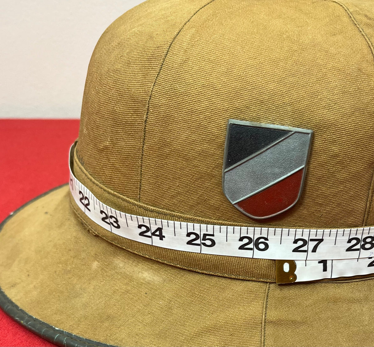 Original WWII German Heer Army Tropical Pith Helmet 1st Pattern