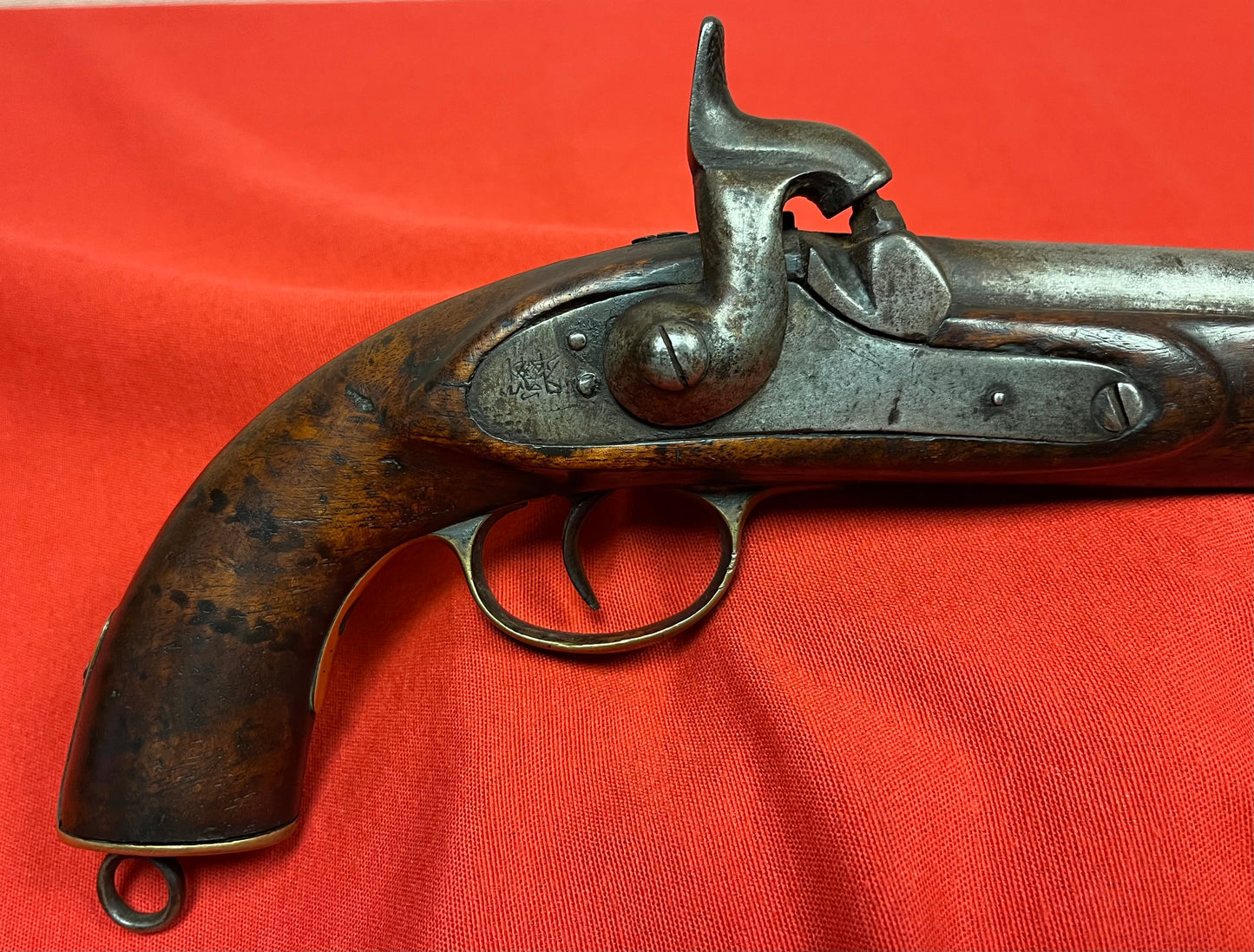 P1858 BRITISH EAST INDIA GOVERNMENT (EIG) PATTERN 1858 PERCUSSION .56 CAL. SINGLE SHOT CAVALRY PISTOL