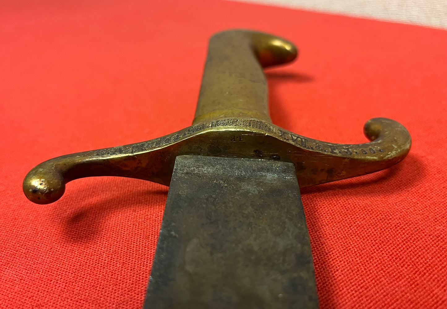 M1864 German Prussian “Faschinenmesser” Short Sword by H.K. Unit Marked