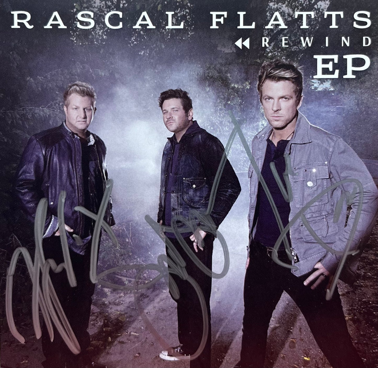 Rascal Flatts - Signed Rewind CD 2014 EP Big Machine Records Country Music Album