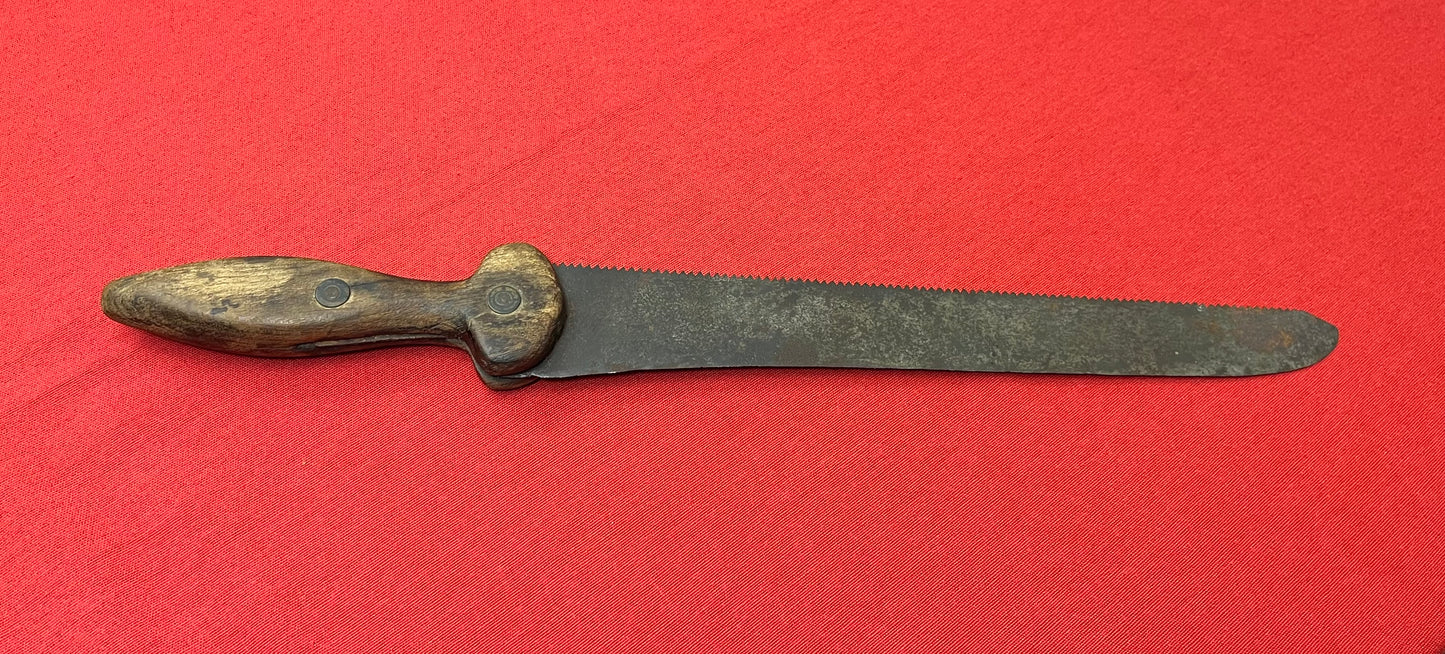 Civil War Surgeons Amputation Bone Saw - Medical Equipment