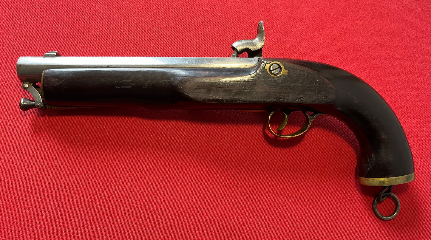 Original British East India Company Model 1843 Percussion Cavalry Horse Pistol