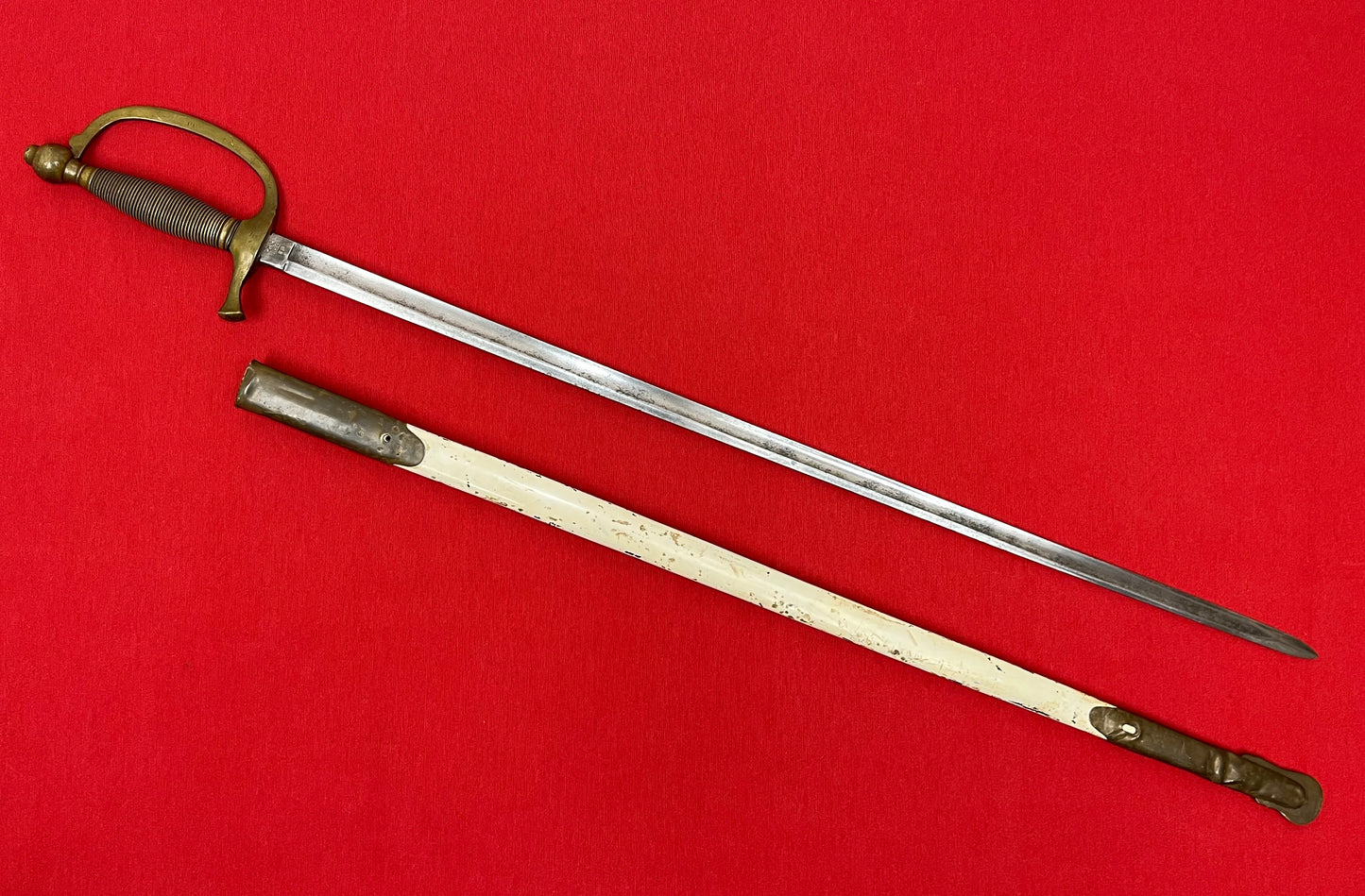 M1840 MUSICIAN’S SWORD BY EMERSON & SILVER DATED 1863 - Civil War Era