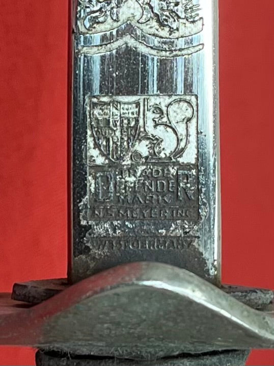 1969-1970 Dedicated & Engraved Sword Belonging to 1st Lieutenant Michael T. Noyes - 1st Battalion, 32d Armor