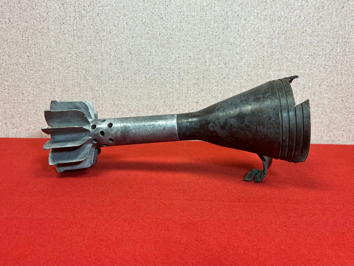 WW2 M34 Chemical Mortar Round Shrapnel Half - Dated 1942