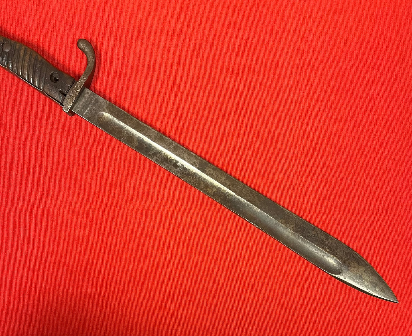 WW1 GERMAN M1898 Butcher Bayonet 1917 Dated - Battlefield Pick-Up !!!