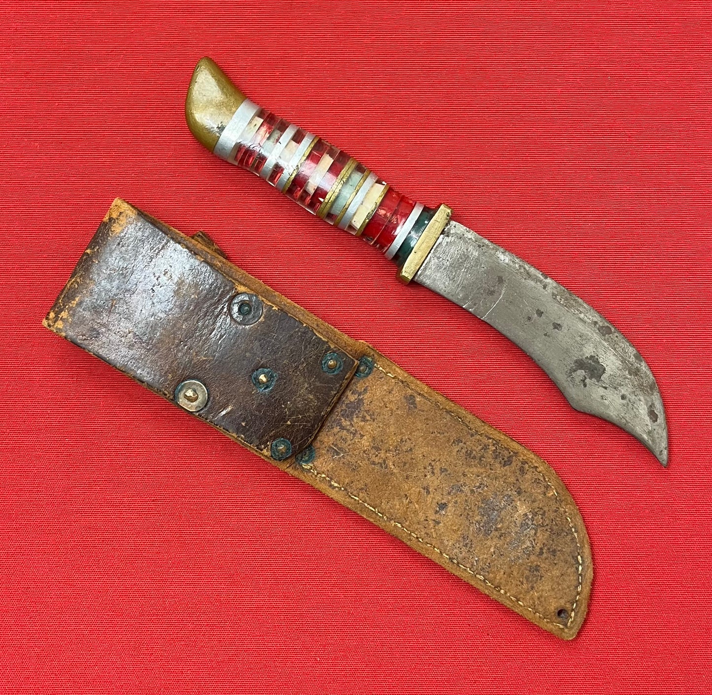 WW2 U.S. Fighting Knife "Bowie Style" Theater Made #1
