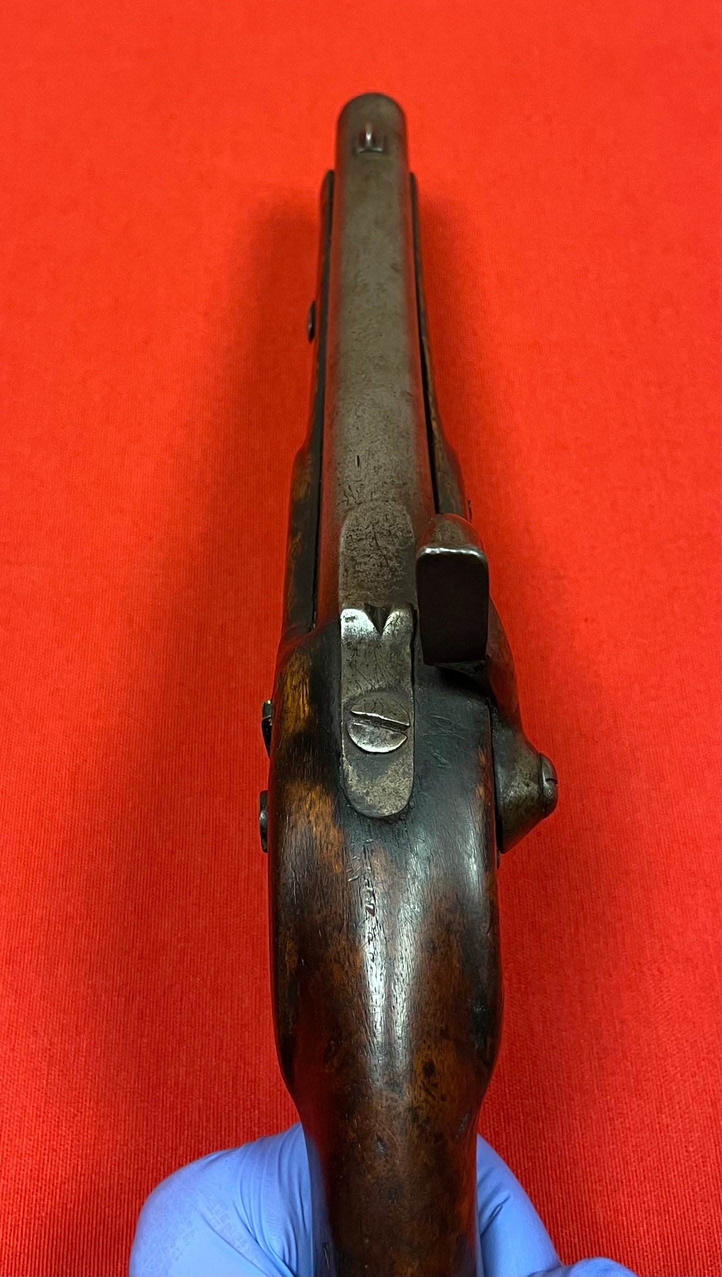 P1858 BRITISH EAST INDIA GOVERNMENT (EIG) PATTERN 1858 PERCUSSION .56 CAL. SINGLE SHOT CAVALRY PISTOL