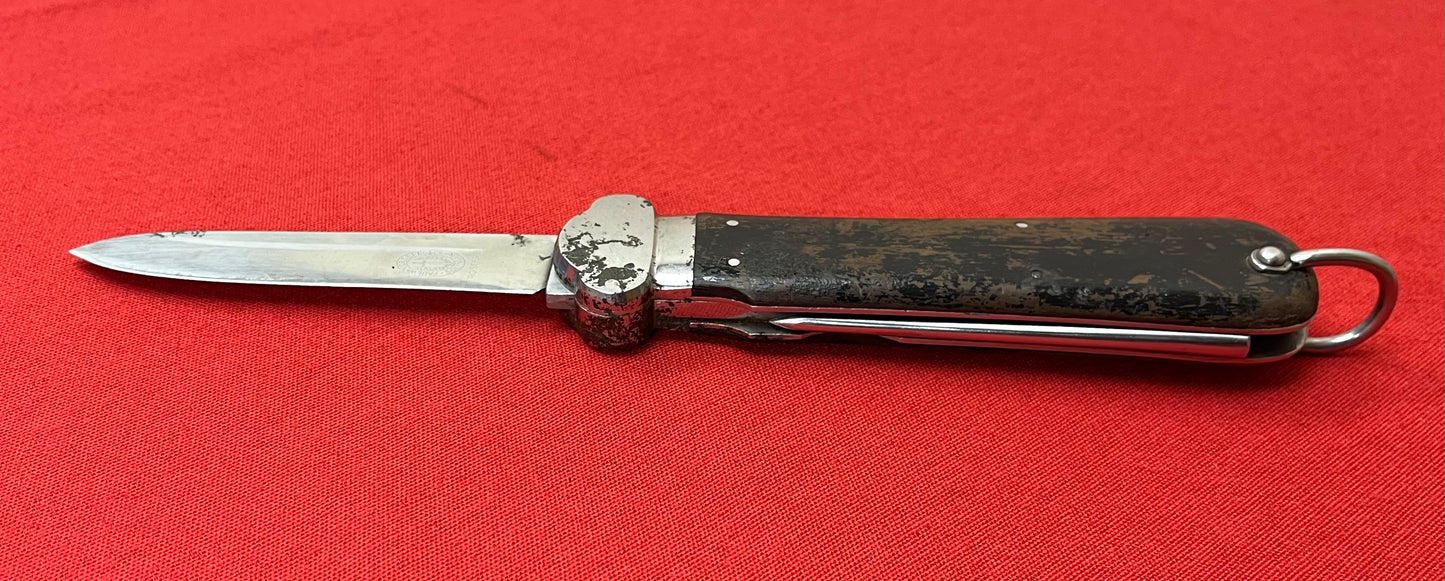 WWII German 1st Model Luftwaffe Fallschirmjäger Gravity Knife by Paul Weyersberg & Co