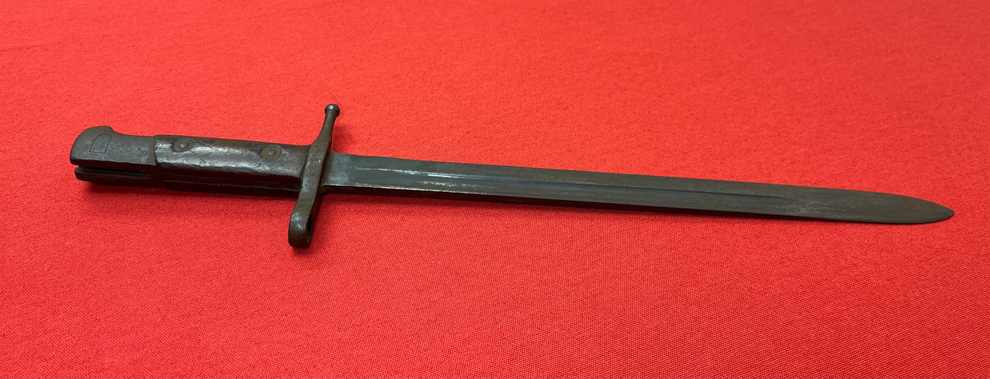 WW1 / WWII M1891 Italian Carcano Rifle Bayonet - Terni