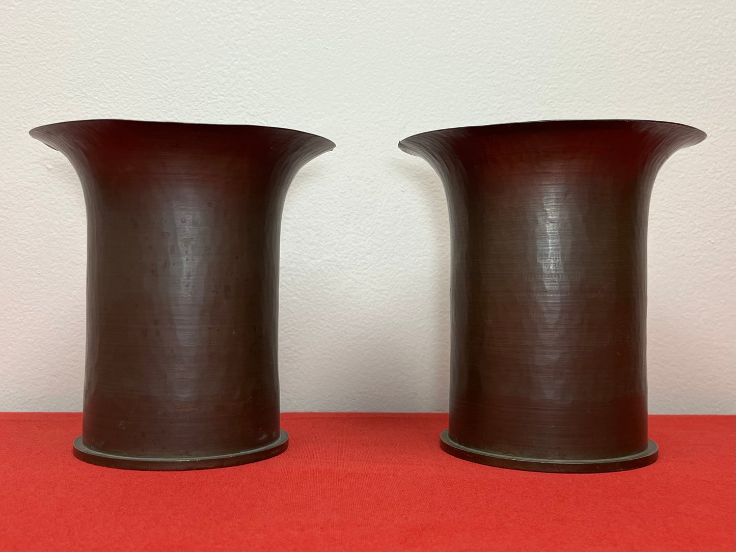 WW2 JAPANESE 170MM ARTILLERY SHELL (TRENCH ART) VASES/PLANTERS - LARGE