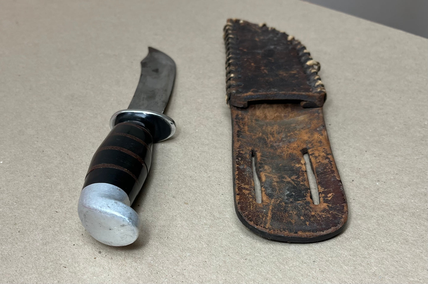 WW2 U.S. Fighting Knife "Trench-Art" Theater Made #2