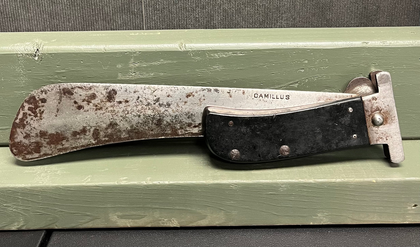 WW2 USAAF SURVIVAL KNIFE / FOLDING MACHETE ￼