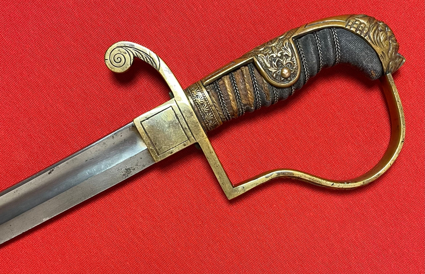 WW1 Imperial German (Jawless Lion Head) Artillery Officer’s Sword 1915 Dated