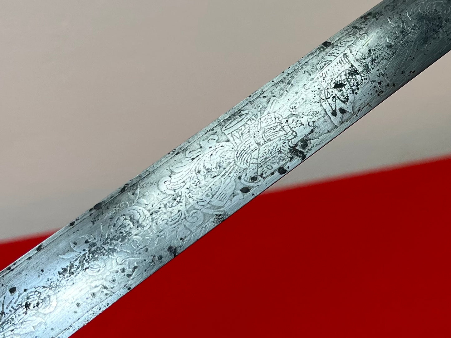 Pre-Civil War Militia Eagle Head Sword W.V.C Shield Circa 1830-50