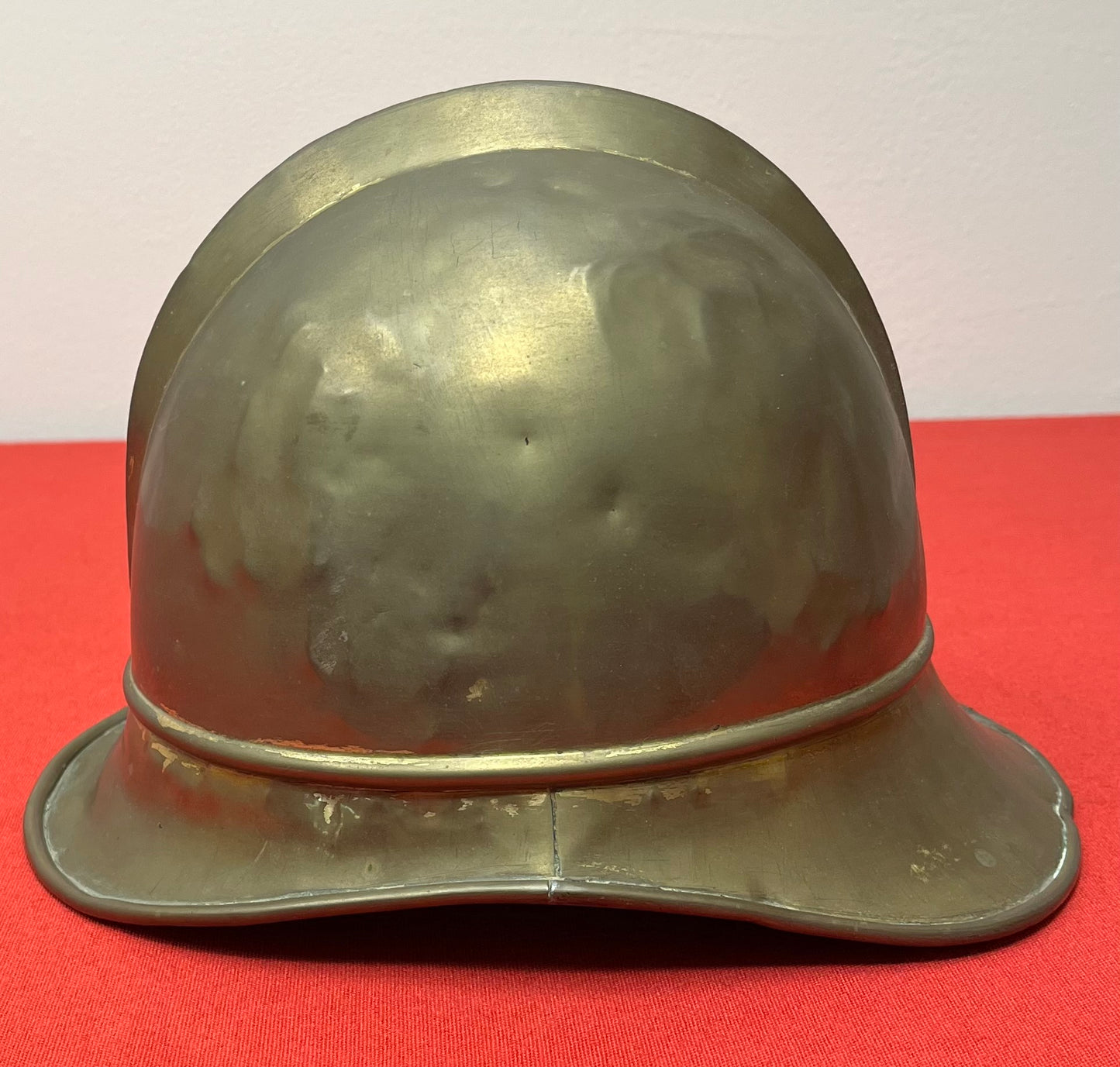 1920's Post-WW1 German Fire Brigade/Fireman’s Brass Helmet