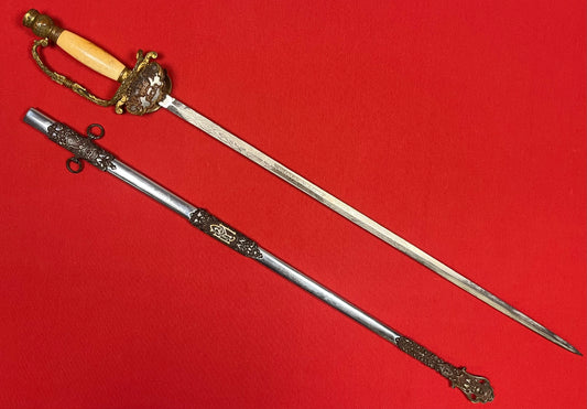 1880-90’s Patriarchs Militant Fraternal Order Sword Odd Fellows Named