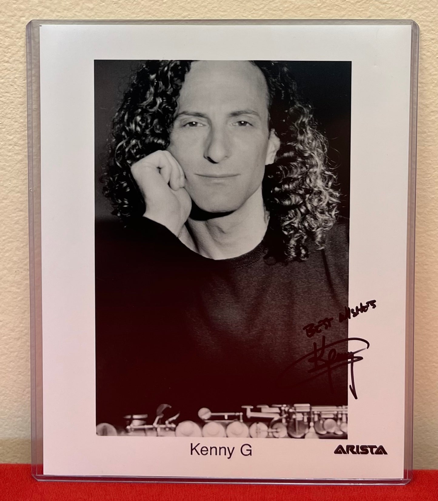 Kenny G - Signed 8x10 Photo Autographed Vintage Signature Saxophonist