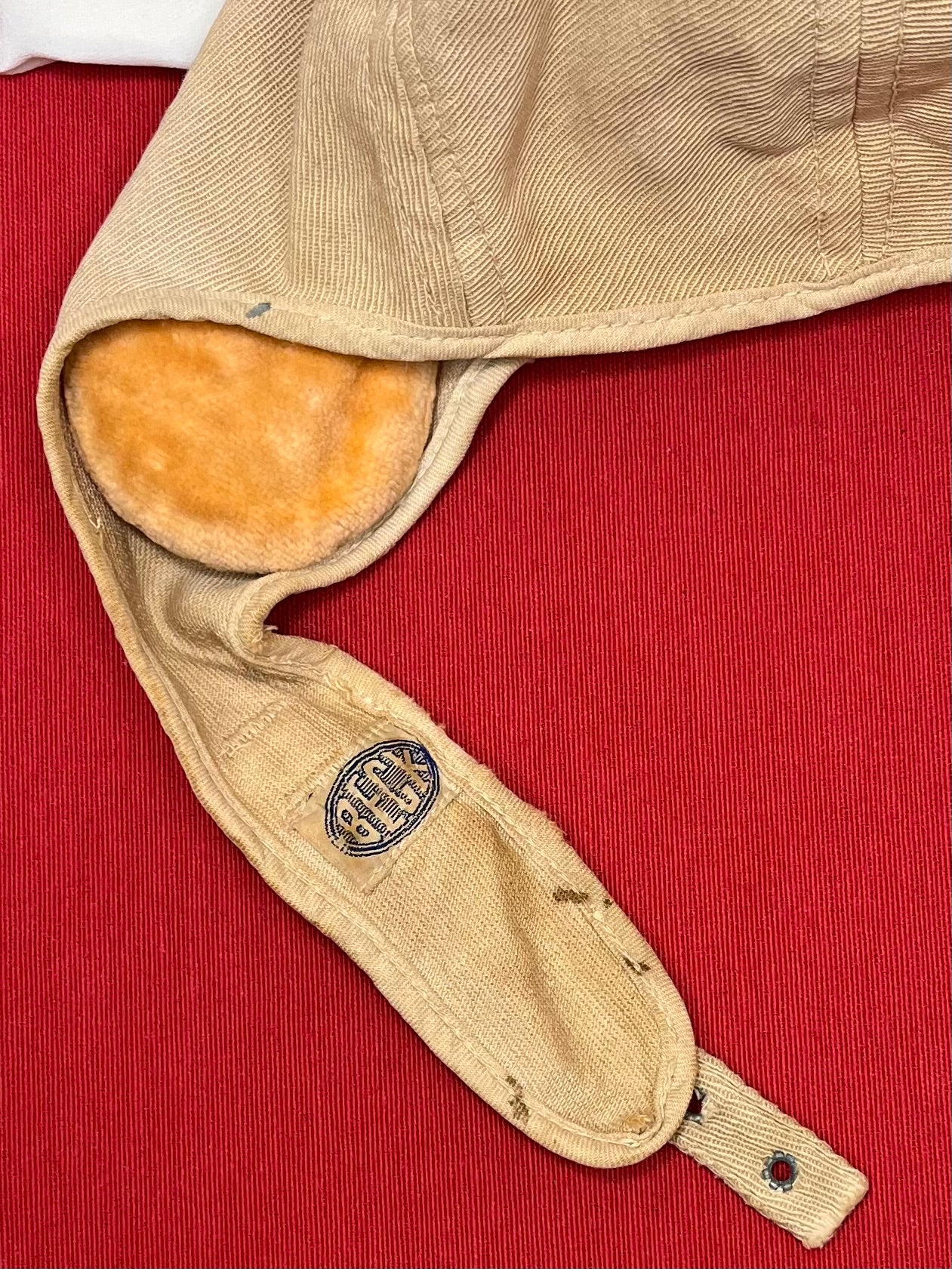 WW2 ERA U.S. NAVY MK-1 AVIATOR GOGGLES CAP & SCARF