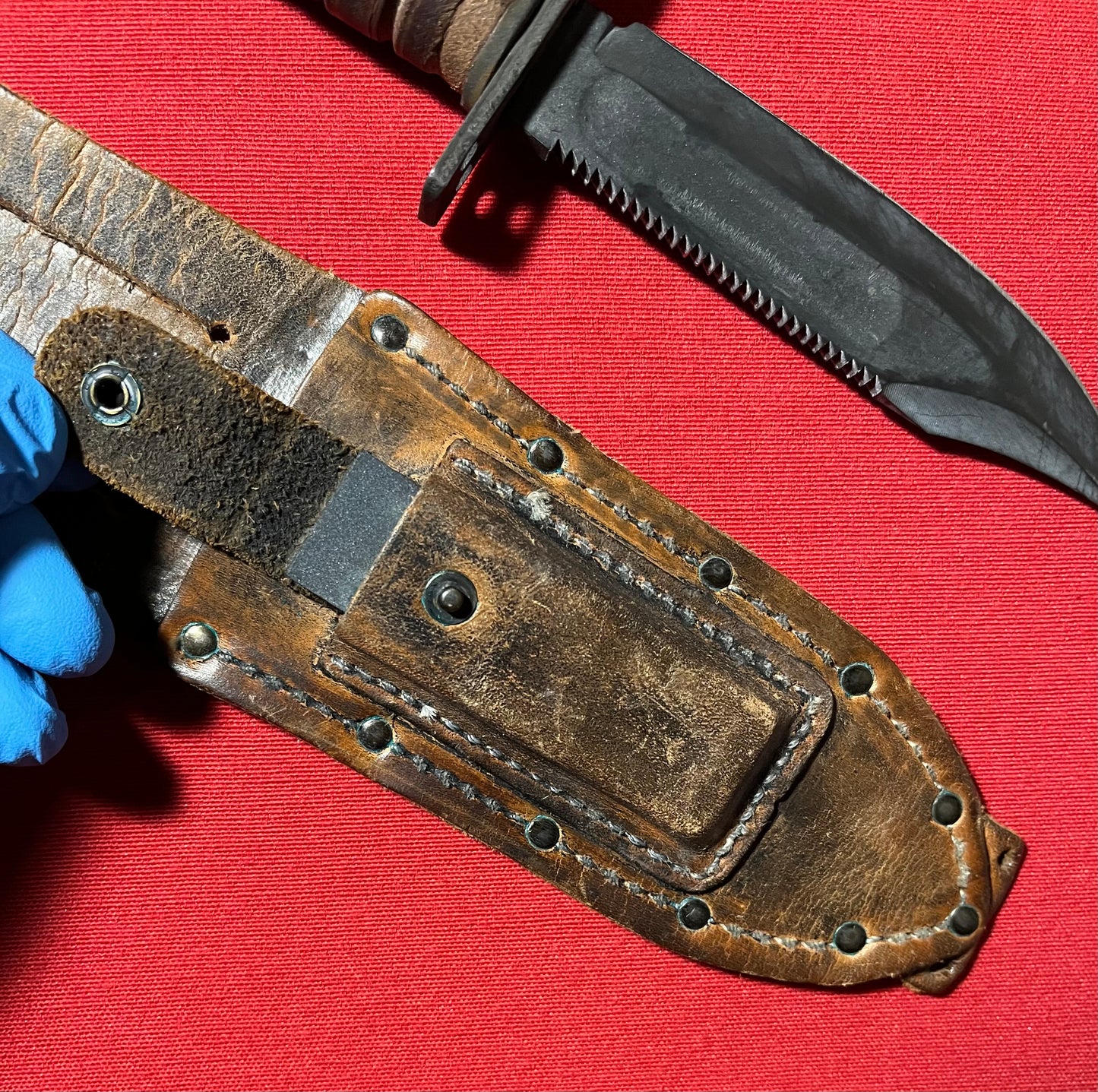 Vietnam Era U.S Pilot Survival Knife by Camillus Dated 5-1973