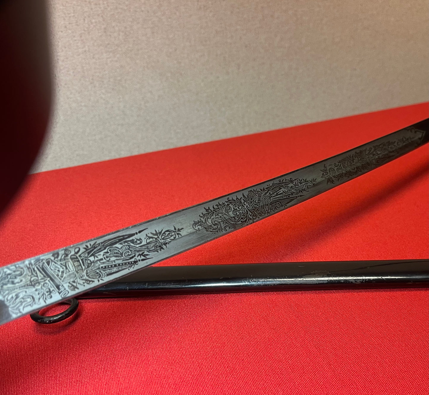 WW1 Imperial German Sword / Maker W.K & C / Engraved Blade - MUST SEE!!!