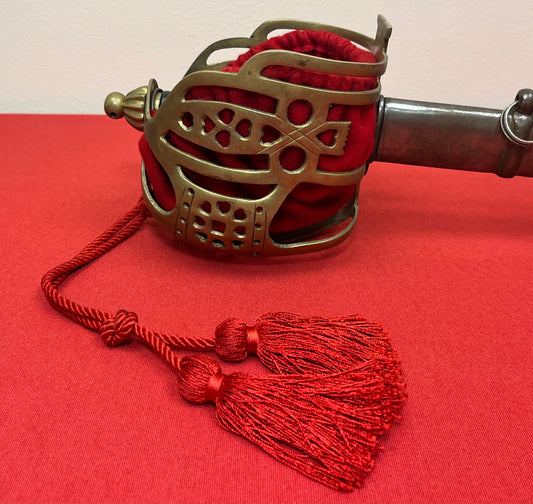 P1828 Scottish Basket-Hilted Claymore Broadsword (High-Grade) Reproduction