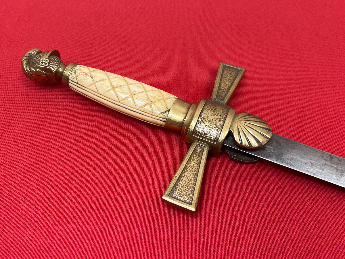 U.S. Civil War Era Militia Non-Commissioned Officer’s Sword Knights Head Pommel C.1850