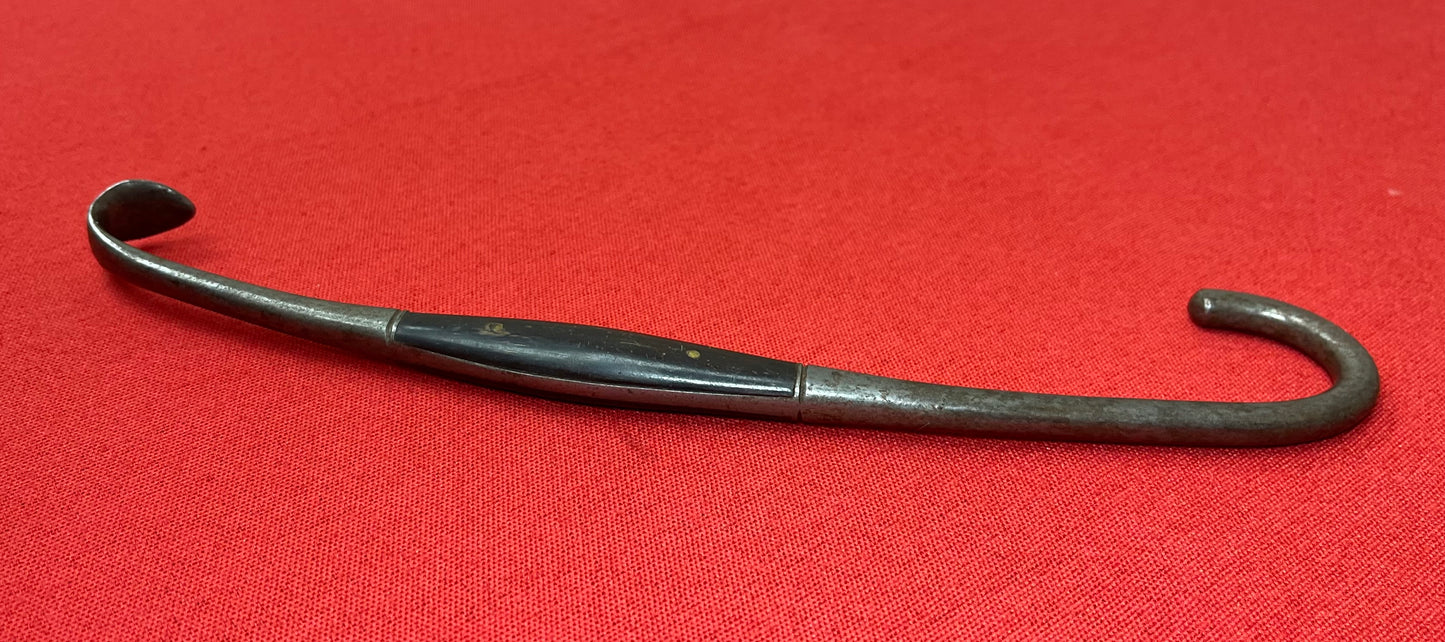 C.1855 Obstetric (Child Delivery) Blunt Hook & Crochet Set-Ferris & Co. Bristol