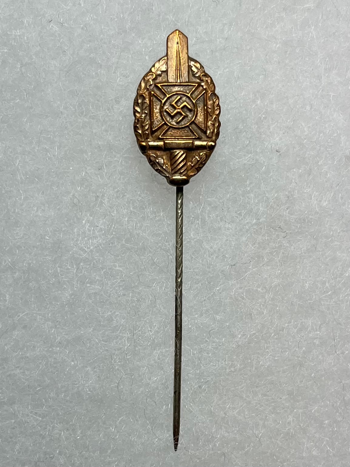 WW2 German NSKOV Wounded War Veteran Member Stickpin