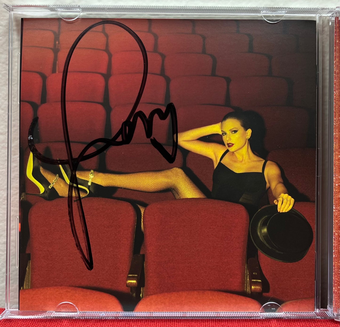 Taylor Swift - Signed CD Insert The Life Of A Showgirl #4
