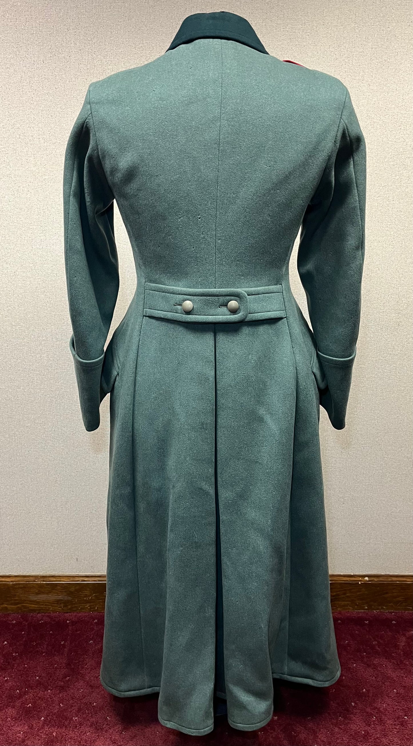 Authentic WW2 German Veterinary Officer’s Greatcoat / Trench Coat Marker’s Label