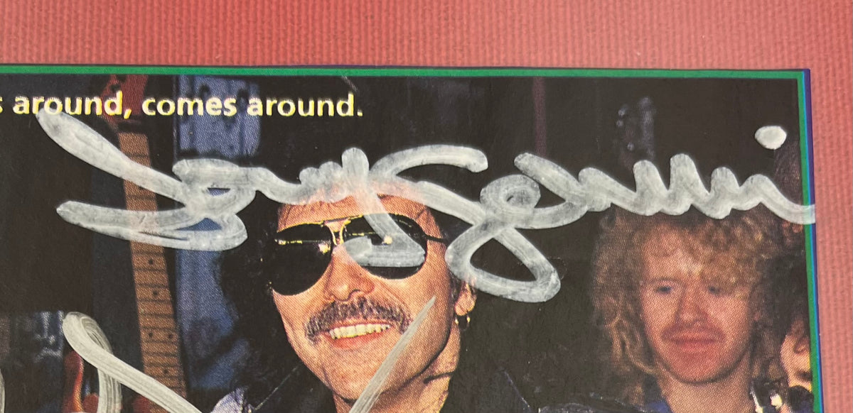 Black Sabbath - (Signed) Ozzy Osbourne & Tony Iommi 5x3 Picture 1990’s Reunion
