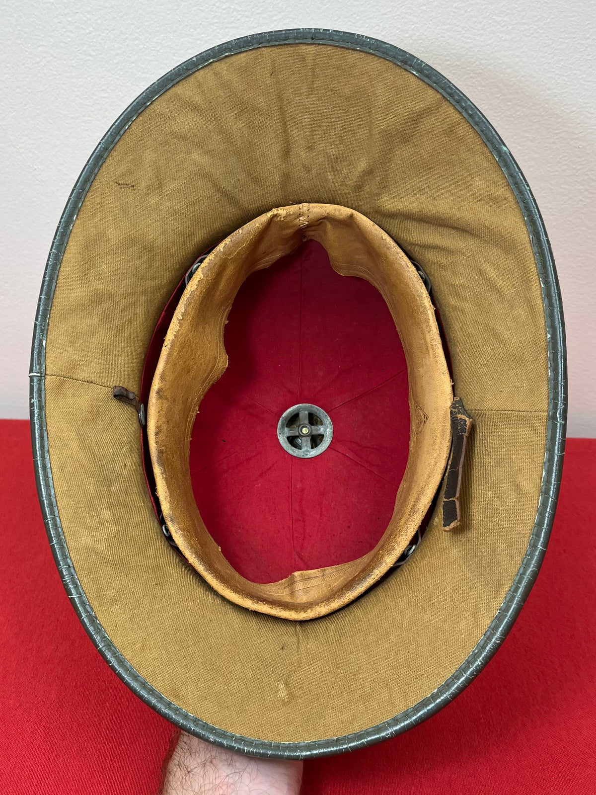 Original WWII German Heer Army Tropical Pith Helmet 1st Pattern