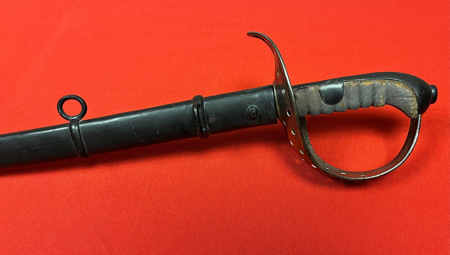 WWI Era M1904 Austro-Hungarian Cavalry Officer’s Saber/Sword Maker Marked - Budapest